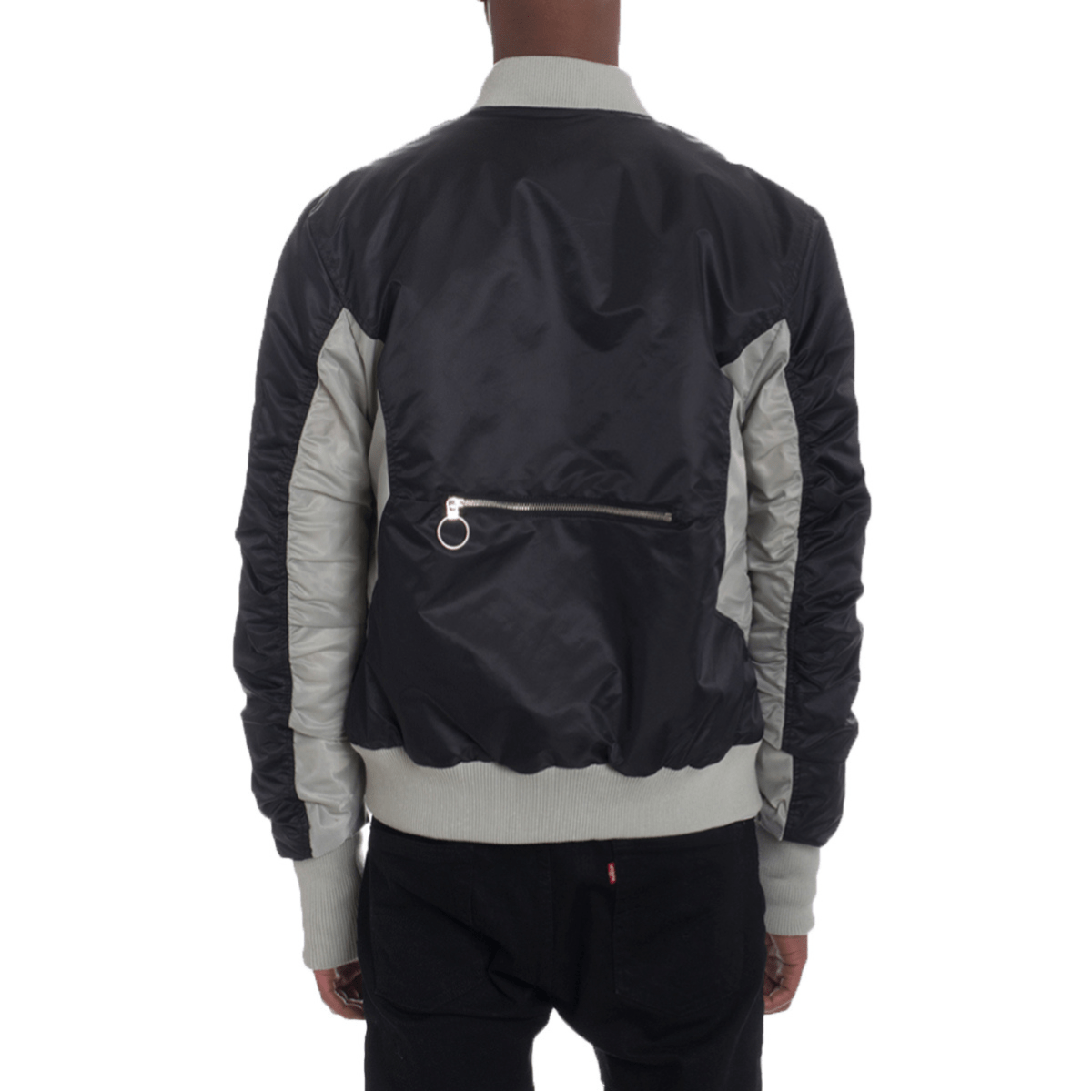 Two Tone Bomber Jacket