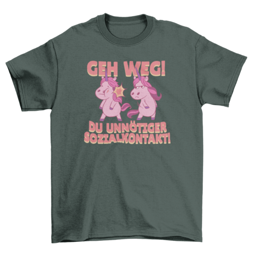 Unicorn Fight Tee