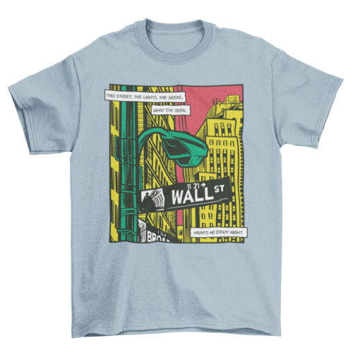 Urban Comic Wall Street Tee