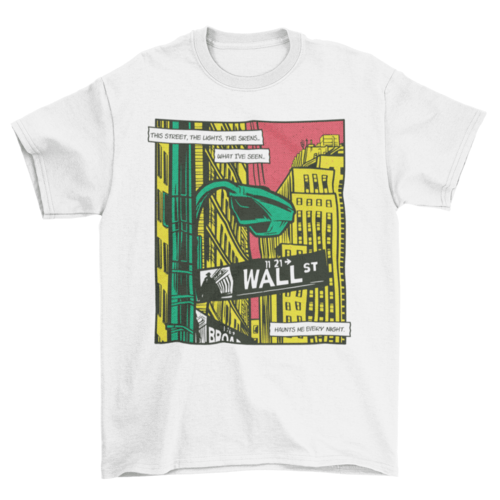 Urban Comic Wall Street Tee