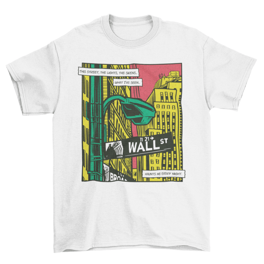 Urban Comic Wall Street Tee