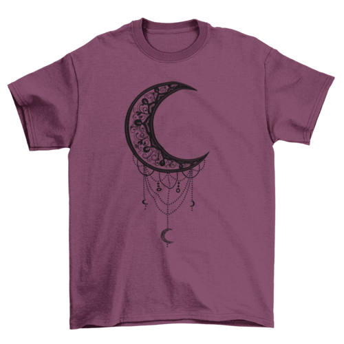 Moon Illustration T-Shirt