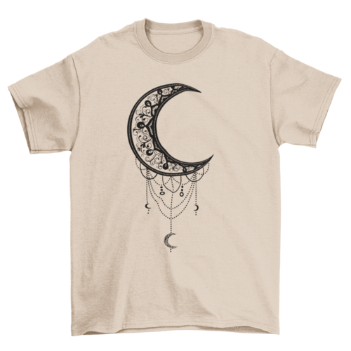 Moon Illustration T-Shirt