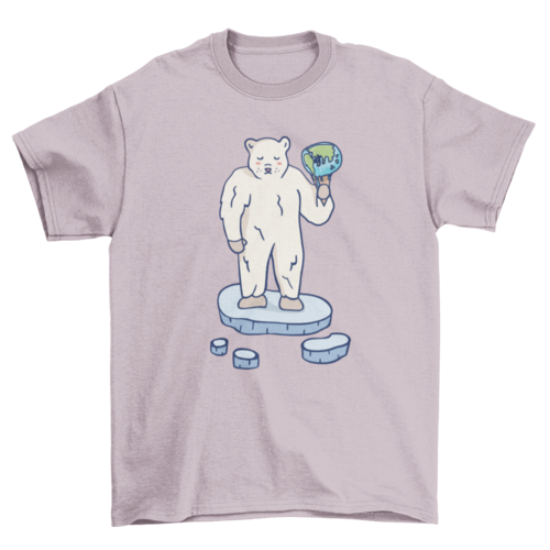 Polar Bear Global Warming T-Shirt