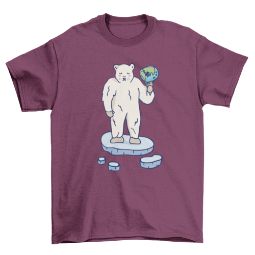 Polar Bear Global Warming T-Shirt