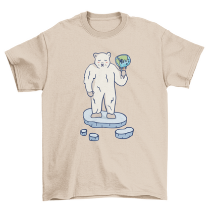 Polar Bear Global Warming T-Shirt