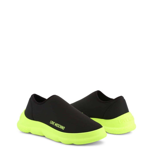 Vivid Green Slip-Ons