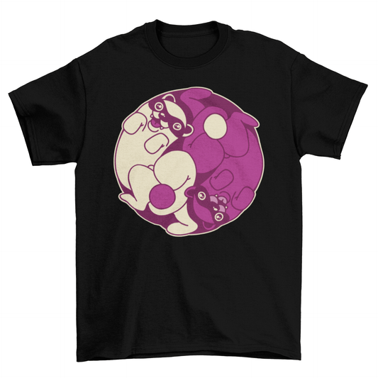 Yin Yang Ferrets Tee